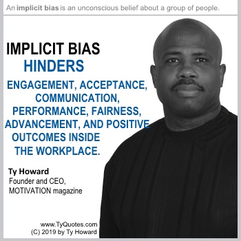 Corporate Trainer Motivational Keynote Speaker on Unconscious Bias Ty Howard Baltimore Maryland