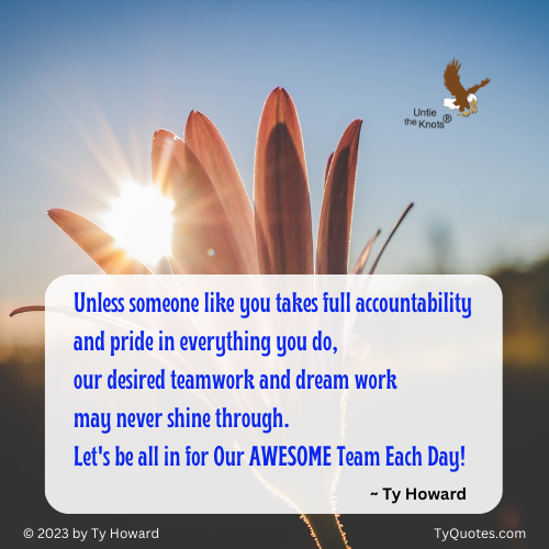 Quotes About Accountability by Ty Howard